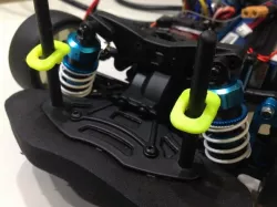 "Lay-on"- Plate for rc Car Body (onroad touring car)