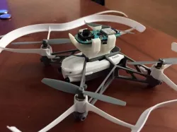 Lightblue Bean mount for Parrot Cargo Minidrone