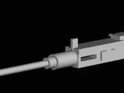 M2 Machine Gun For GI Joe Figures