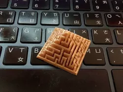 Maze pyramid generator - easy style