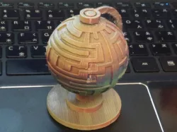 Maze sphere generator