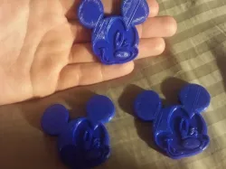Mickey Mouse Face (no hole)