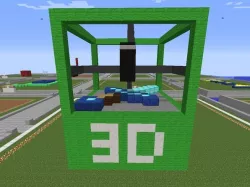 Minecraft 3D printer