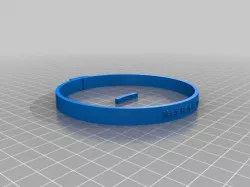 My Customized Fully  Pet Collar with Text!