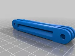 My Customized GoPro  mount DOUBLE TRIPLE 80