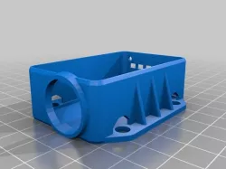 My Customized Mobius Camera Holder / Housing with 4 fixation options, e.g. for FPV Racer, fully parametric for Customizer (OpenScad)