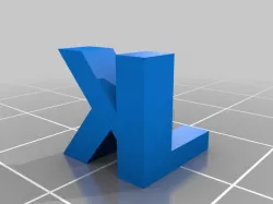 My Customized Two Letter Sculpture