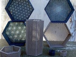 parametric hexagonal 3d warehouse | Page 1 | STLFinder