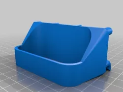 Pegboard Crimper Holder 30mm Deep 65mm Wide