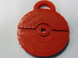 Pokeball Keytag