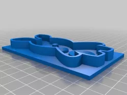 Raving Rabbid Cookie Cutter