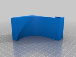Skateboard door mount / hook with parameters