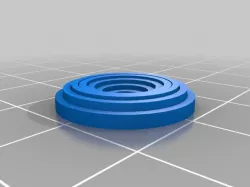 Solid of revolutions divided into 10 cylindrical shells