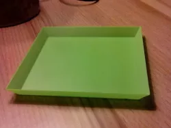 Square flower pot coaster
