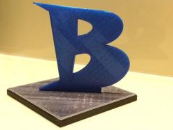 Stylized Letter B 3d Models 【 STLFinder