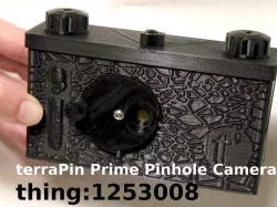 terraPin Prime 6X6 Pinhole Camera -120 Film
