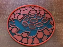Turtle coasters. Dual printing.