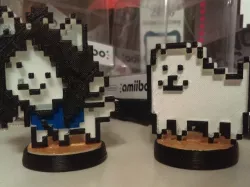 Undertale - Temmie and Annoying Dog Figures