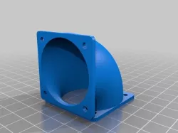 40mm fan adapter 90 angle
