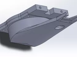 50mm Cooler for Geeetech Prusa I3. Bolt On Mk8 extruder