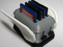 After Dark Flying Toaster SD Card Holder