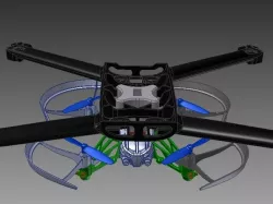 Bebop 2 R/C-R (Remote controlled release)