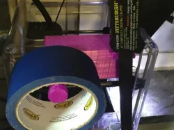 Blue tape holder