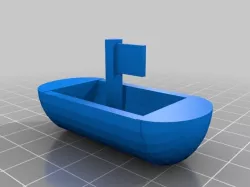 Boat that will hopefully float