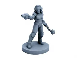 Broken Orchid (18mm scale)