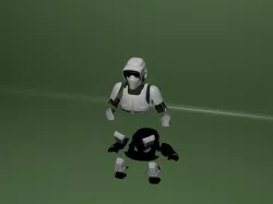 Complete Biker Scout armor Star Wars