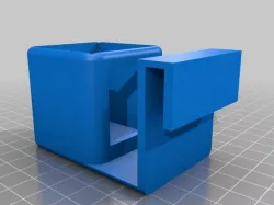 Davinci Polaroid Cube mount w/plug