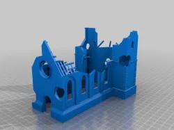 Destroyed church