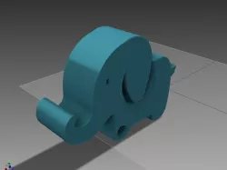 Elephant Keychain
