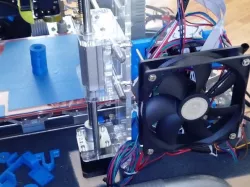 Fan mount 120mm SunHokey Prusa i3 MKS GenV1 controller