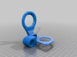 Hictop Prusa i3 Inductive Probe Fan Mount (18mm)