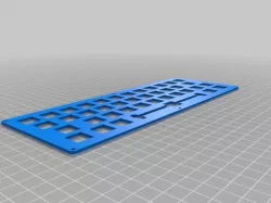 JD40 Keyboard Cherry MX mountplate