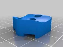 Kossel Frame Extruder Mount for Tytan3D Goliat