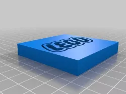 LEGO Logo and Keychain