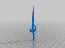 Master Sword inspired battle sword
