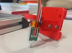 Mount for BLTouch sensor on a Wombot
