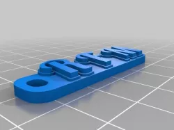 Mr Mac Keychain