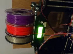 multi filament spool holder for Geeetech Prusa I3X