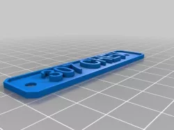 My Customized simple text sign