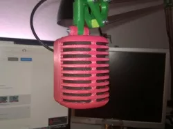 Old school Retro style Microphone