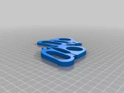 Scissors handle