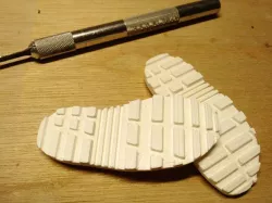 Shoes soles for 1/3 scale doll