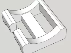 Swim Goggle Strap Clip