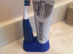 Toothbrush, toothpaste stand, holder, organizer