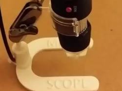 USB microscope stand