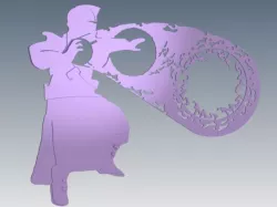 Voidwalker silhouette